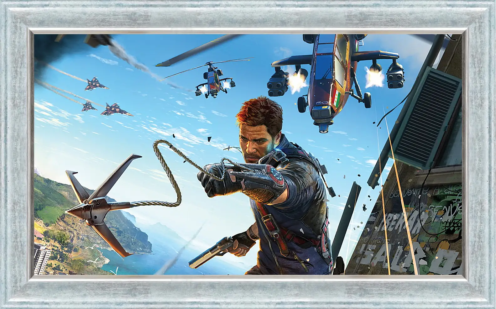 Картина в раме - just cause 3, just cause, rico rodriguez
