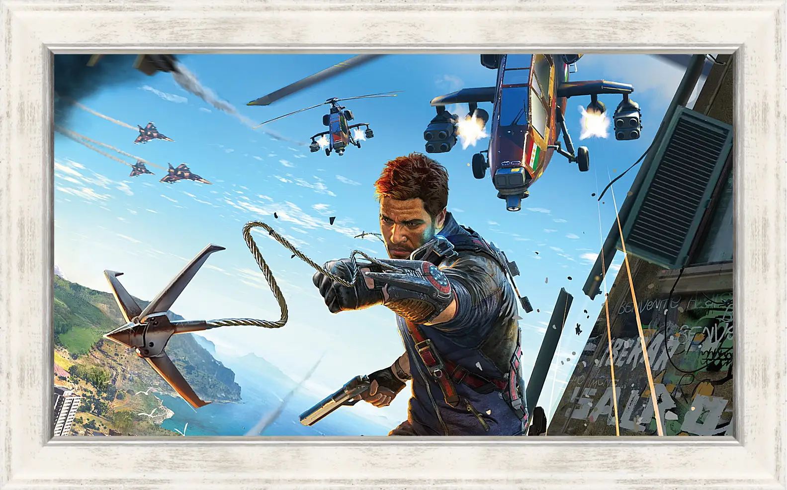 Картина в раме - just cause 3, just cause, rico rodriguez
