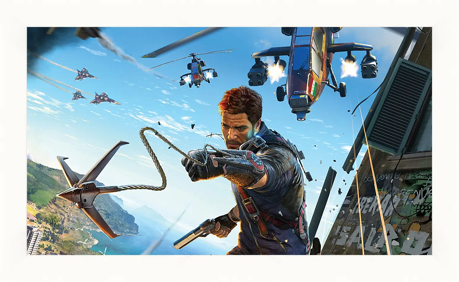 Картина в раме - just cause 3, just cause, rico rodriguez
