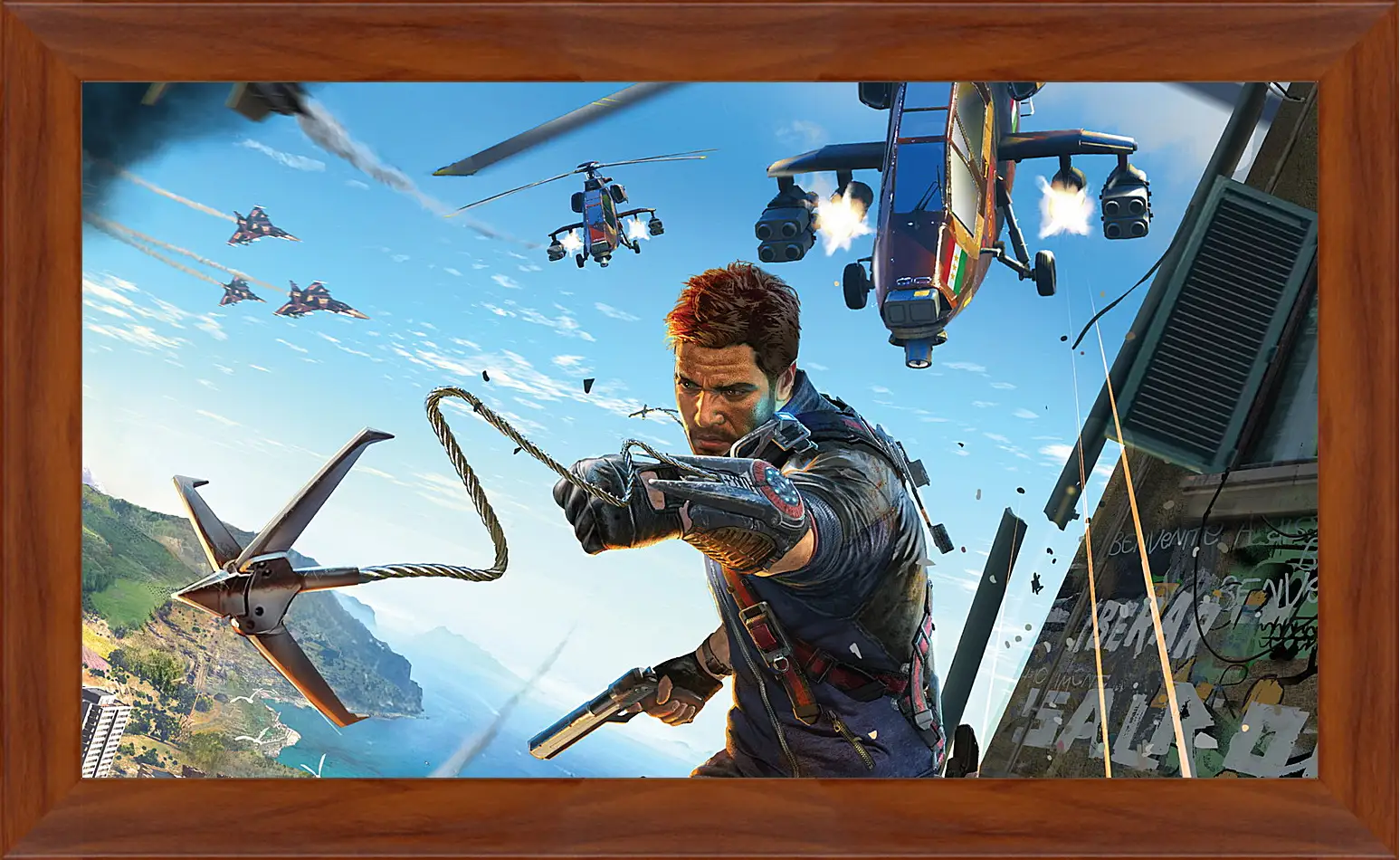 Картина в раме - just cause 3, just cause, rico rodriguez
