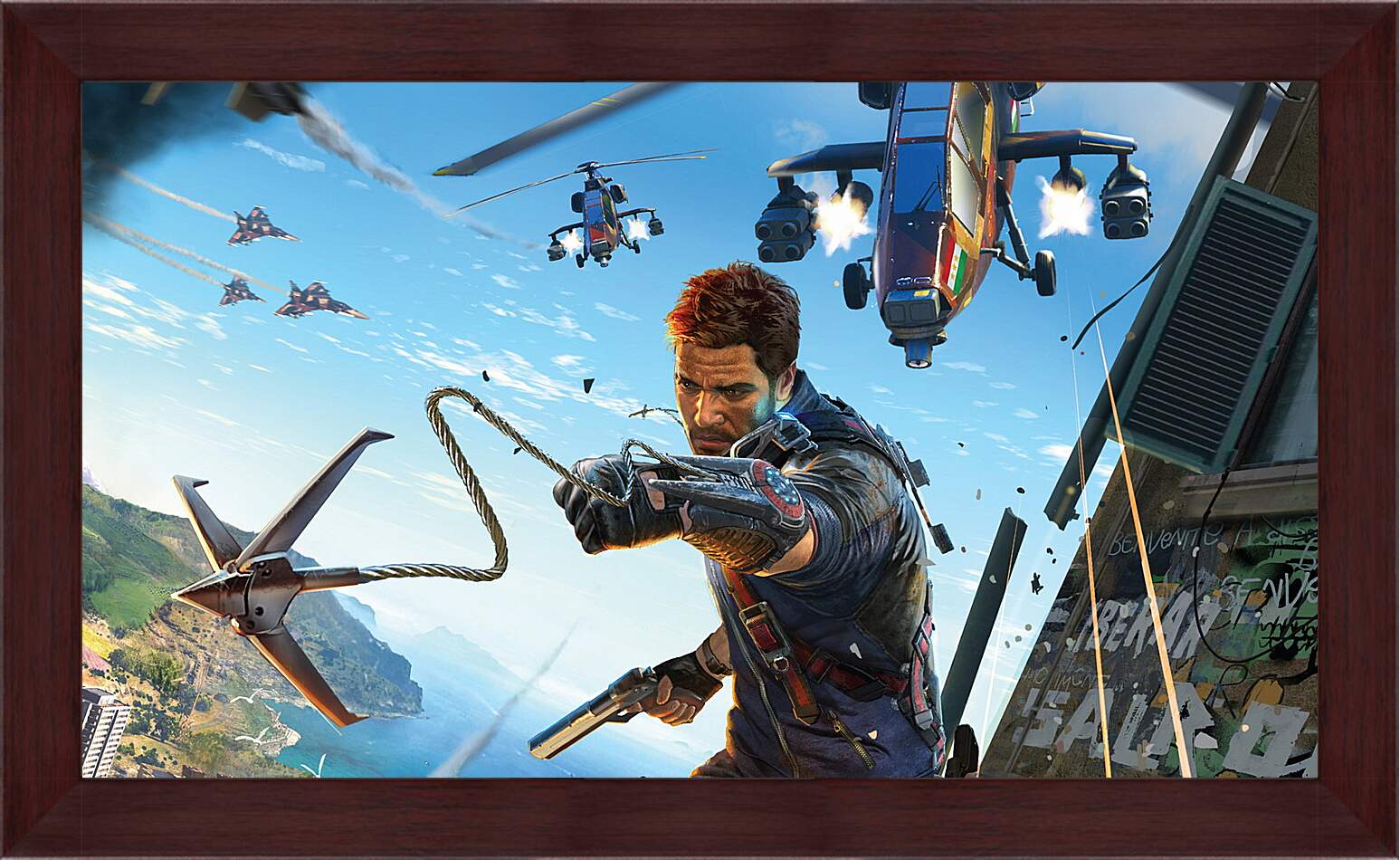 Картина в раме - just cause 3, just cause, rico rodriguez
