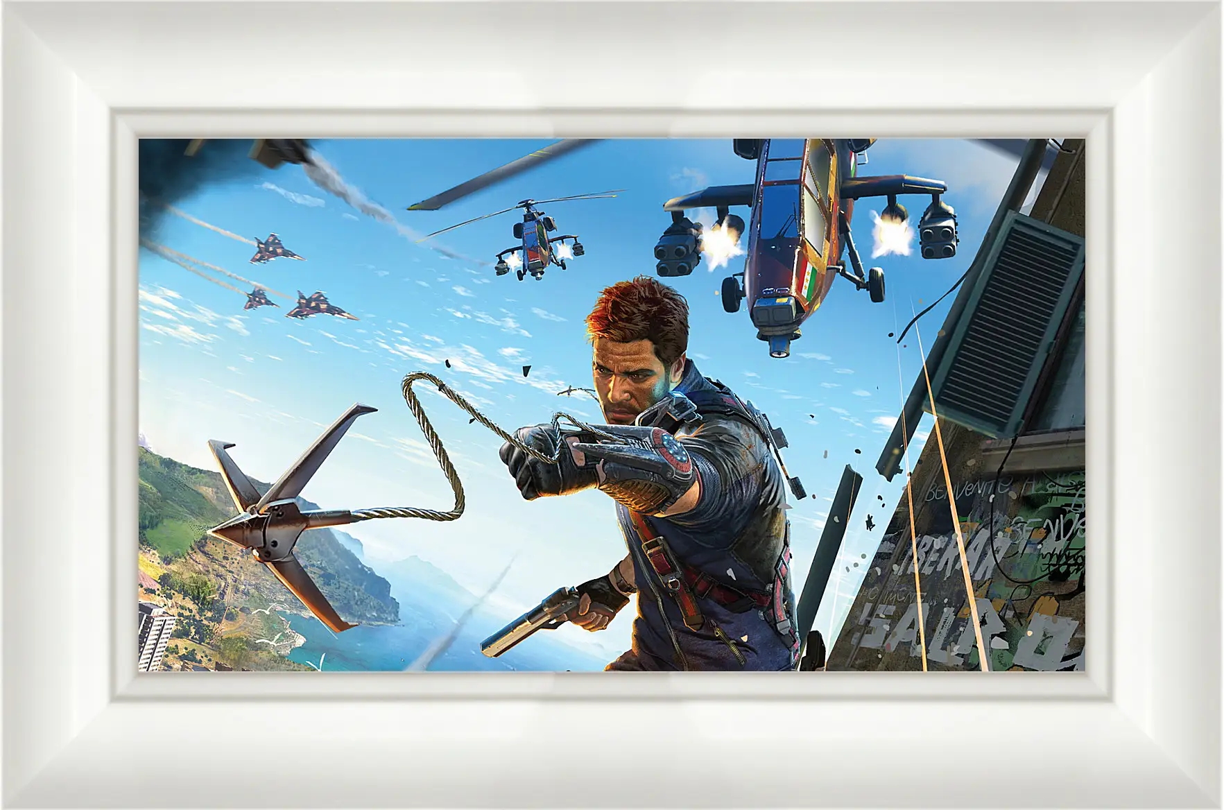 Картина в раме - just cause 3, just cause, rico rodriguez
