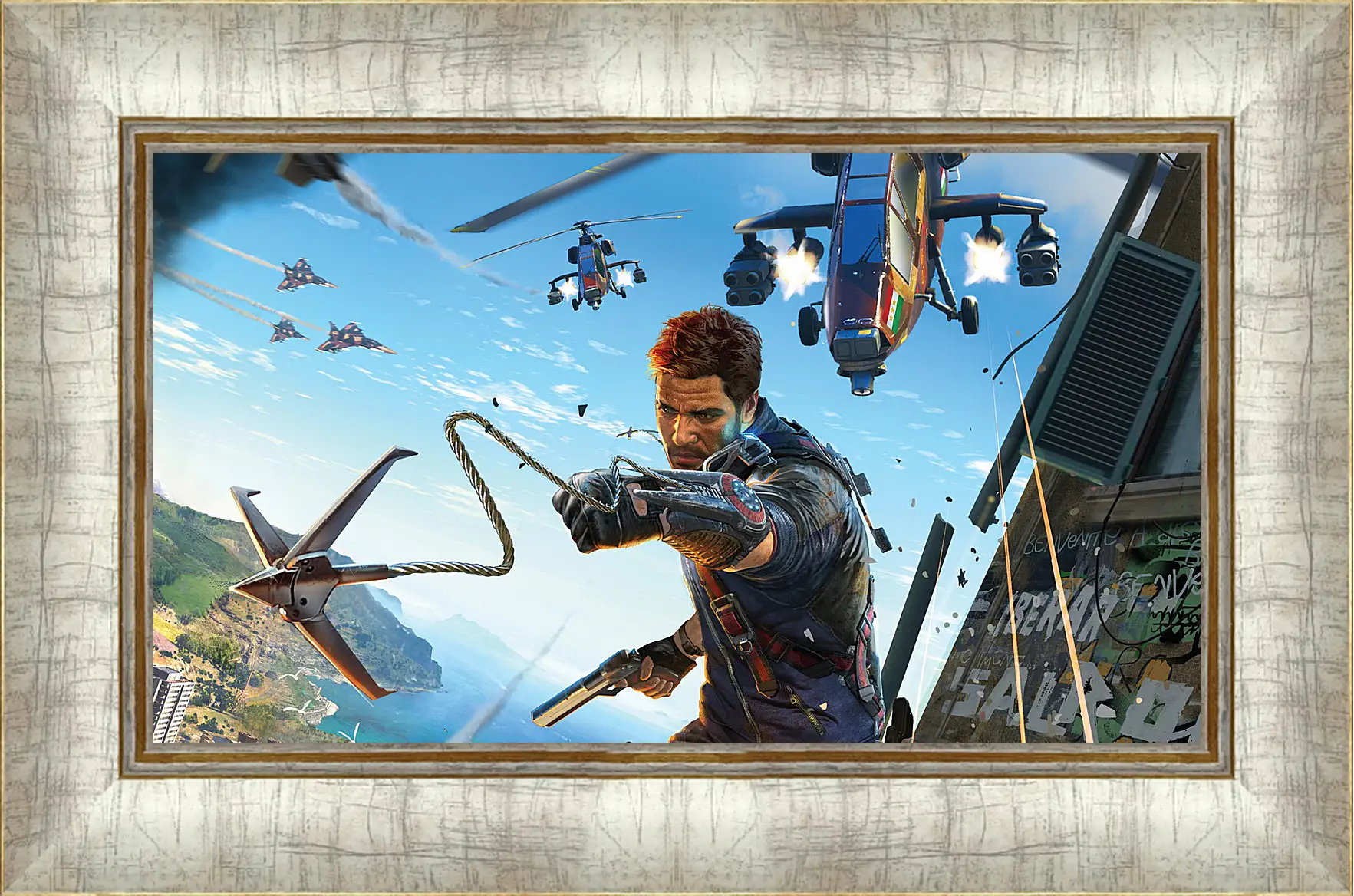 Картина в раме - just cause 3, just cause, rico rodriguez
