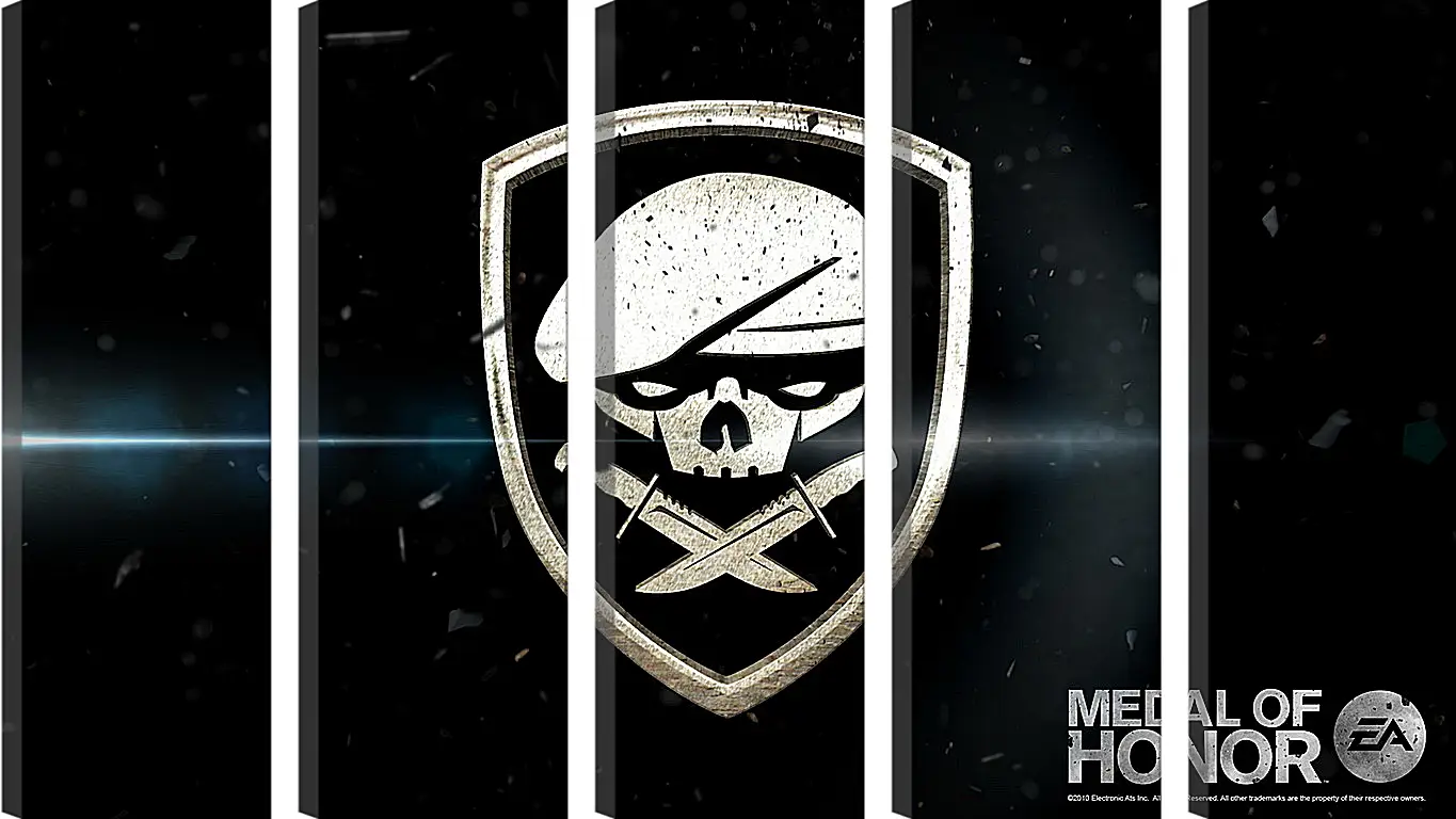 Модульная картина - medal of honor warfighter, danger close games, shooter
