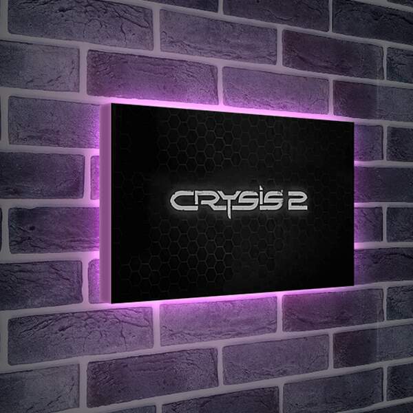 Лайтбокс световая панель - crysis 2, name, game
