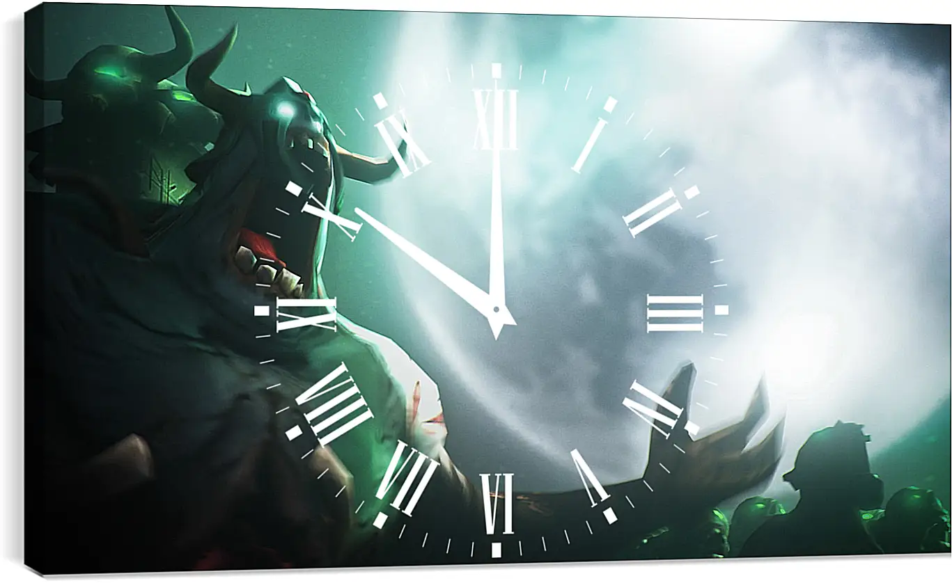 Часы картина - dota 2, art, undying