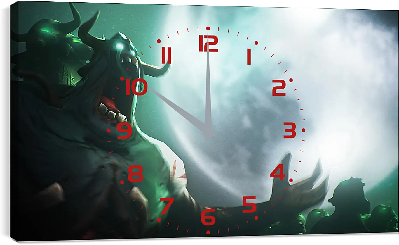 Часы картина - dota 2, art, undying