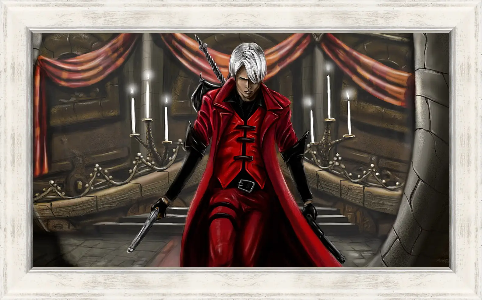 Картина в раме - devil may cry 1, dmc-1, demon
