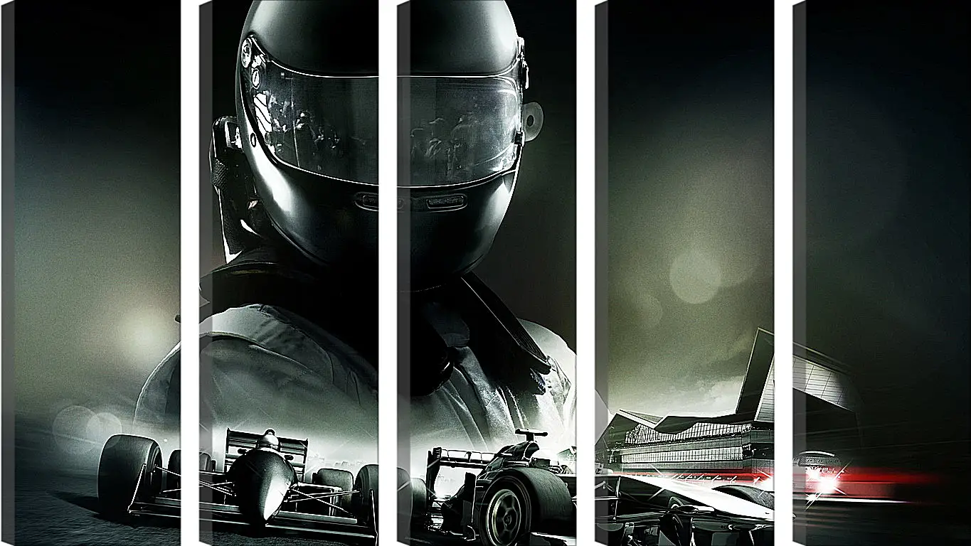 Модульная картина - f1 2013, race cars, car
