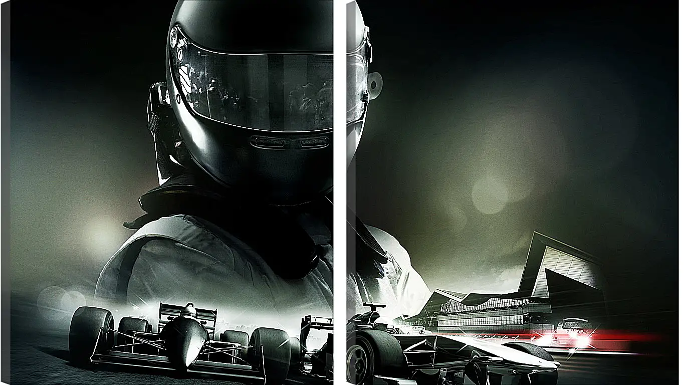 Модульная картина - f1 2013, race cars, car
