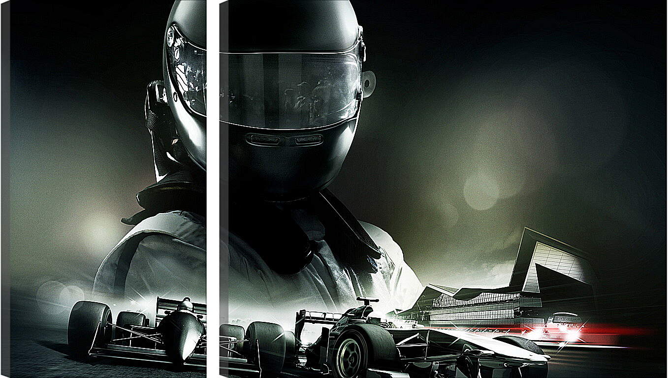 Модульная картина - f1 2013, race cars, car
