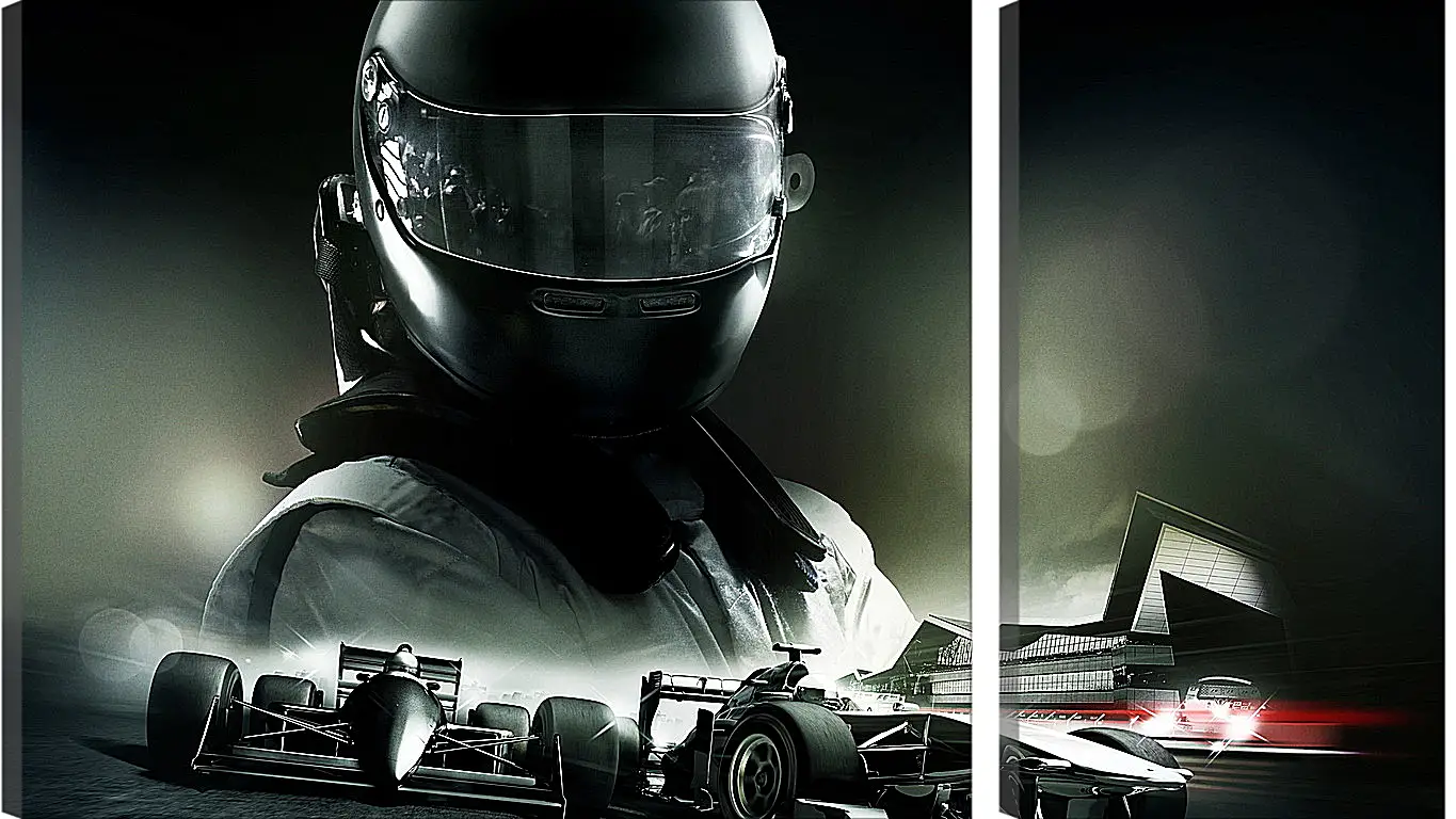 Модульная картина - f1 2013, race cars, car
