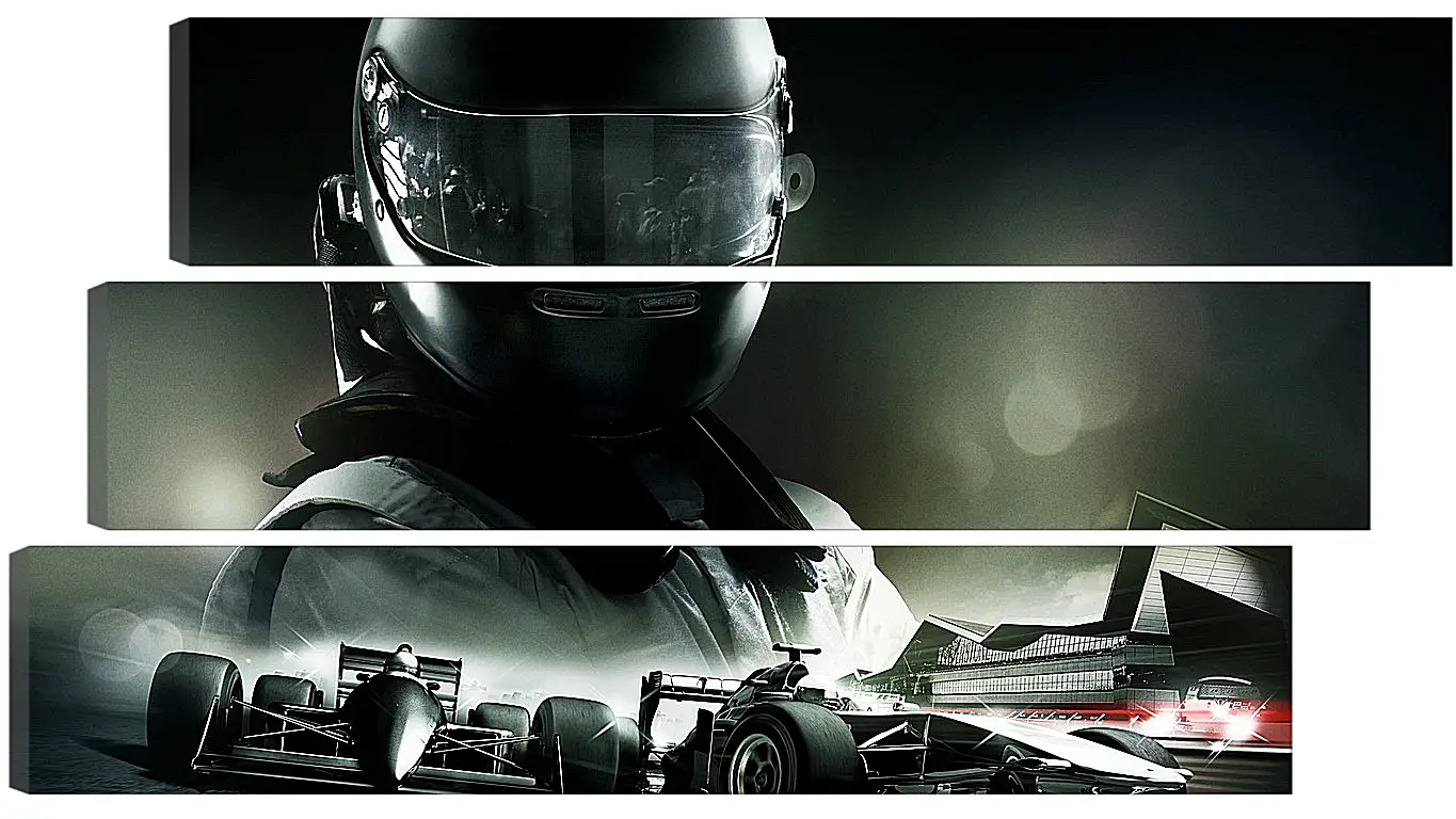 Модульная картина - f1 2013, race cars, car
