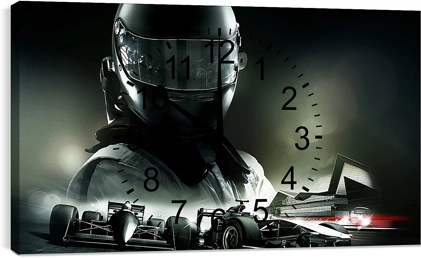 Часы картина - f1 2013, race cars, car
