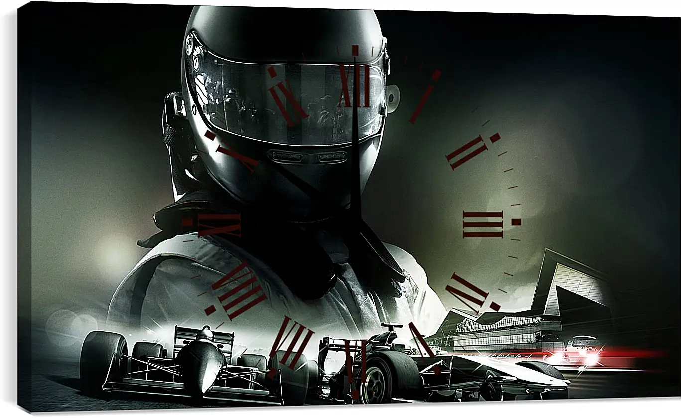 Часы картина - f1 2013, race cars, car
