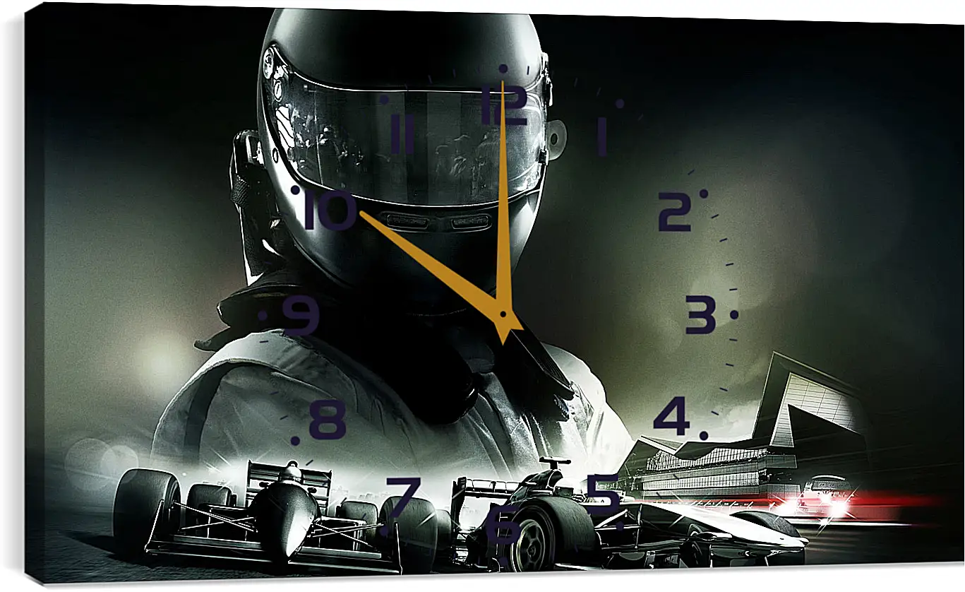 Часы картина - f1 2013, race cars, car
