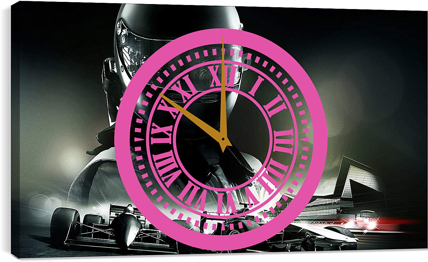Часы картина - f1 2013, race cars, car
