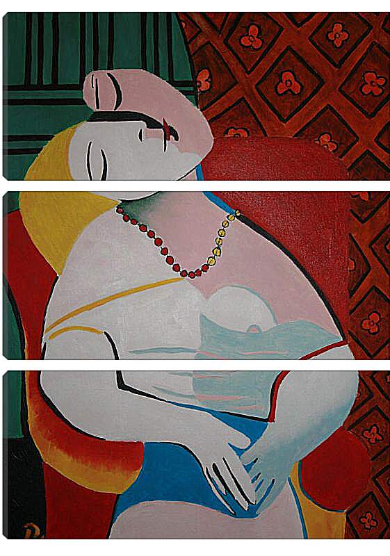 Модульная картина - Сон. Пабло Пикассо

