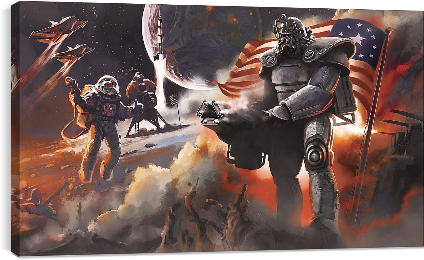 Постер и плакат - fallout 4, bethesda softworks, bethesda game studios