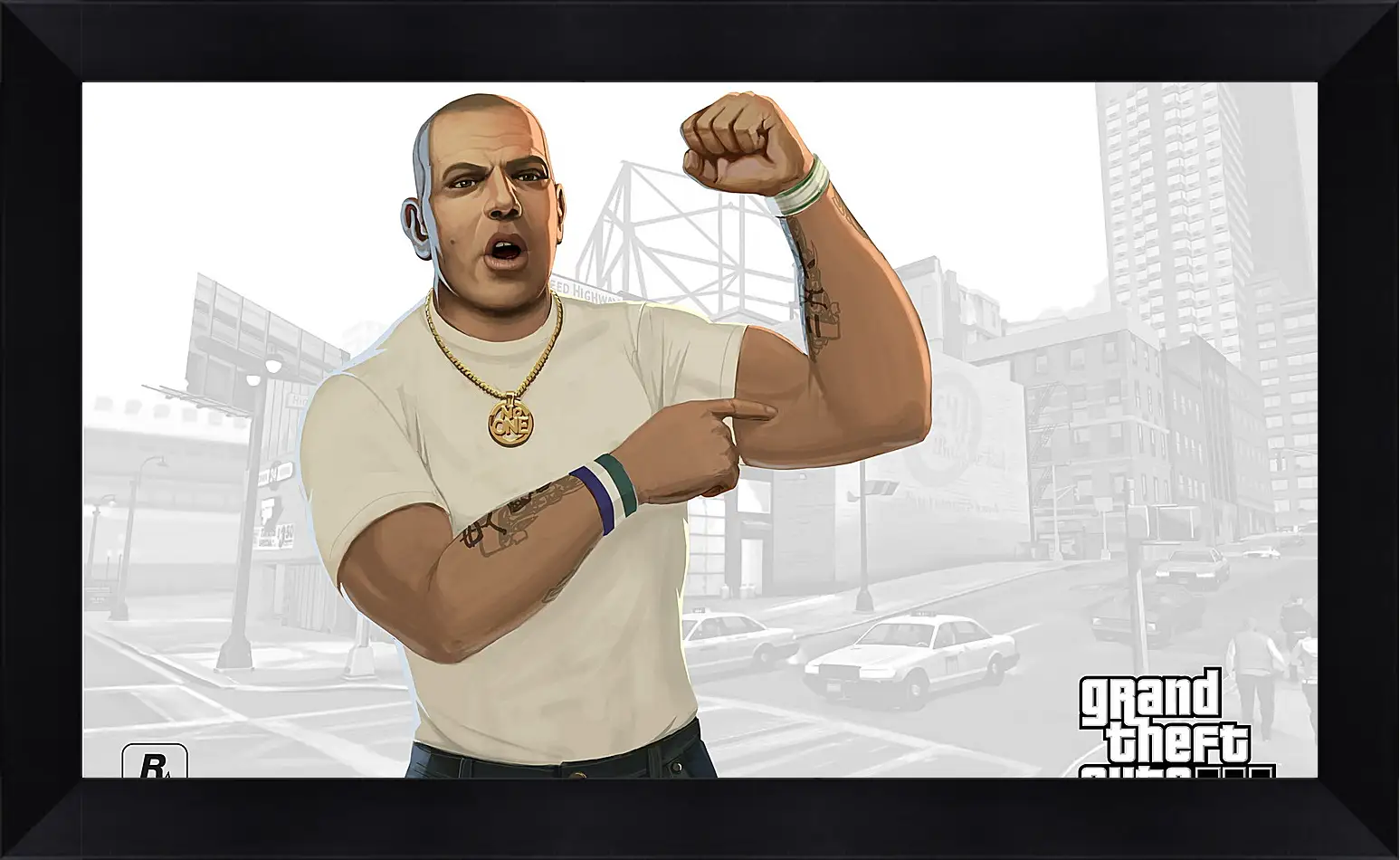 Картина в раме - brucie kibbutz, gta 4, grand theft auto 4
