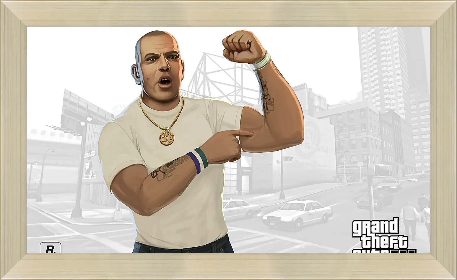 Картина в раме - brucie kibbutz, gta 4, grand theft auto 4
