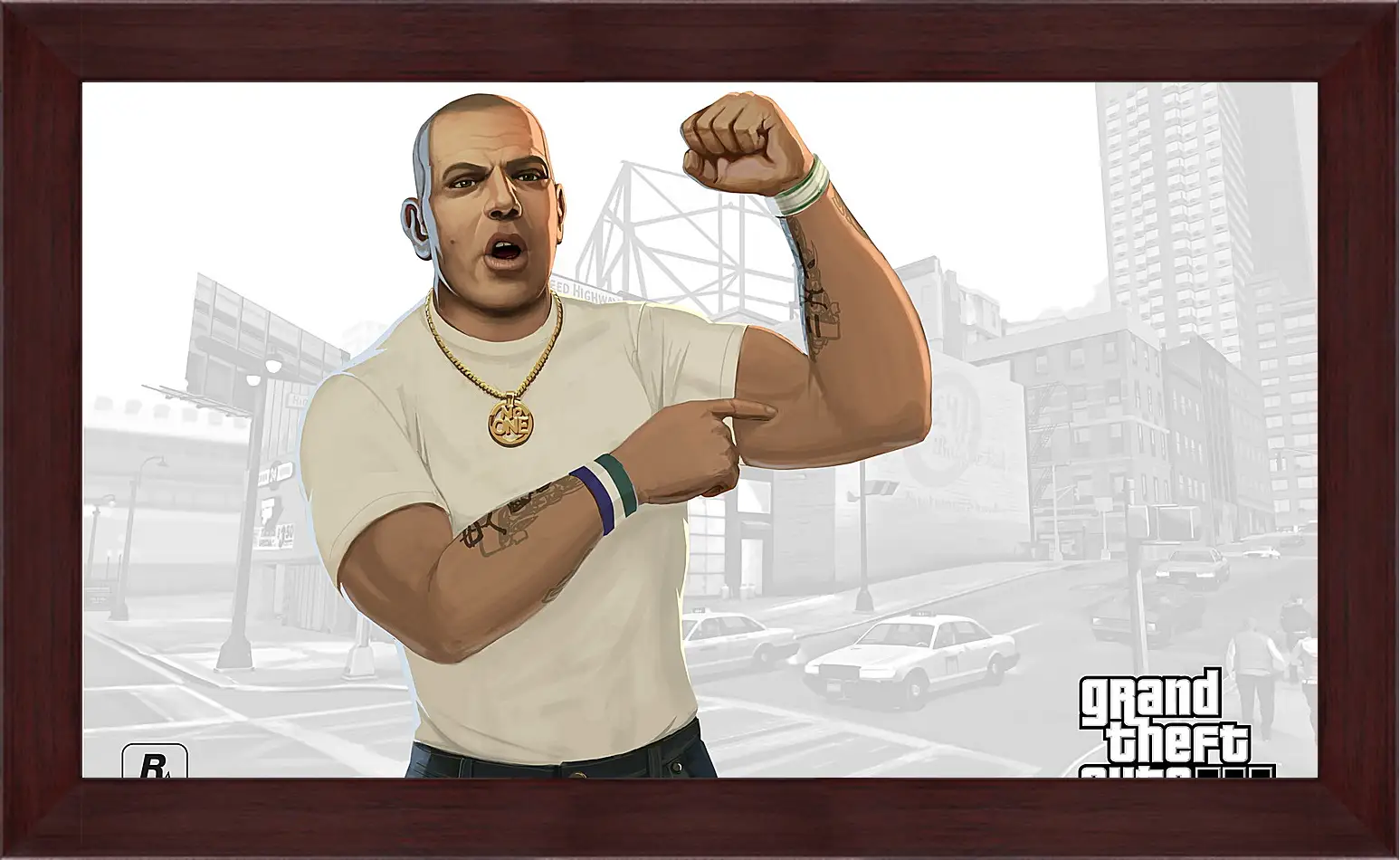 Картина в раме - brucie kibbutz, gta 4, grand theft auto 4
