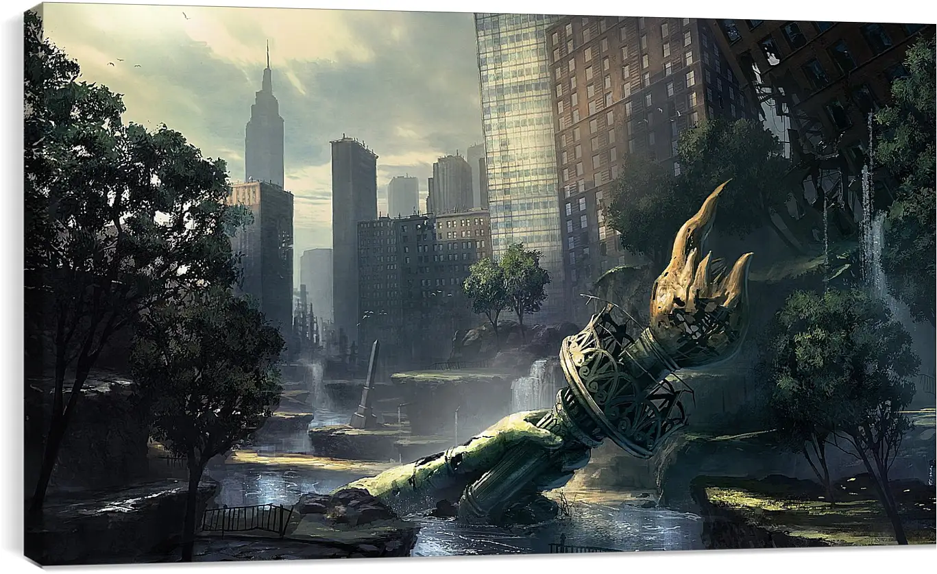 Постер и плакат - crysis, fan art, new-york
