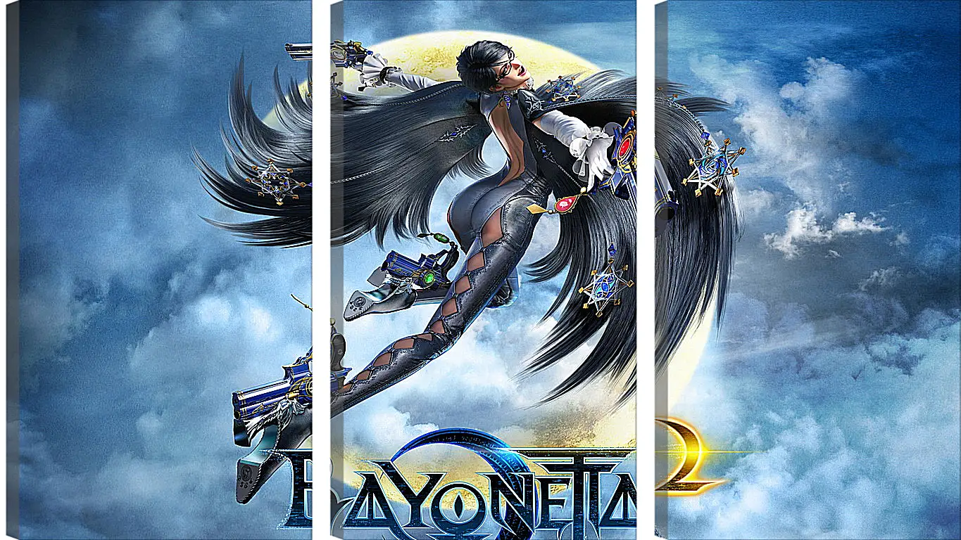 Модульная картина - bayonetta, 2014, game
