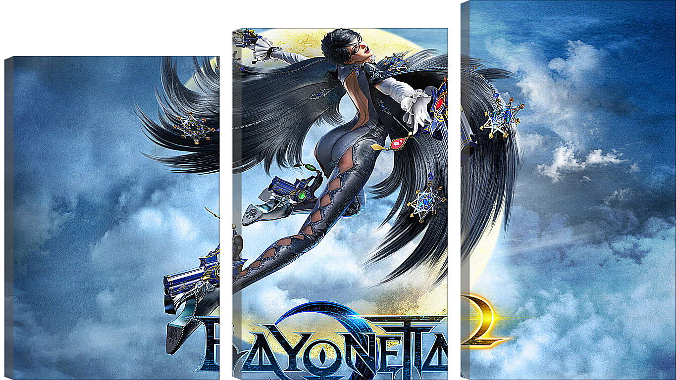 Модульная картина - bayonetta, 2014, game

