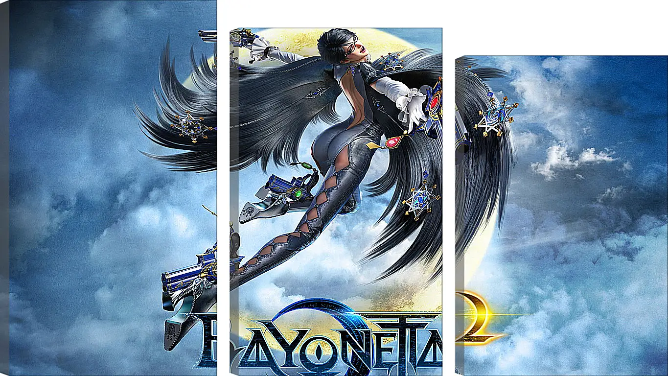 Модульная картина - bayonetta, 2014, game
