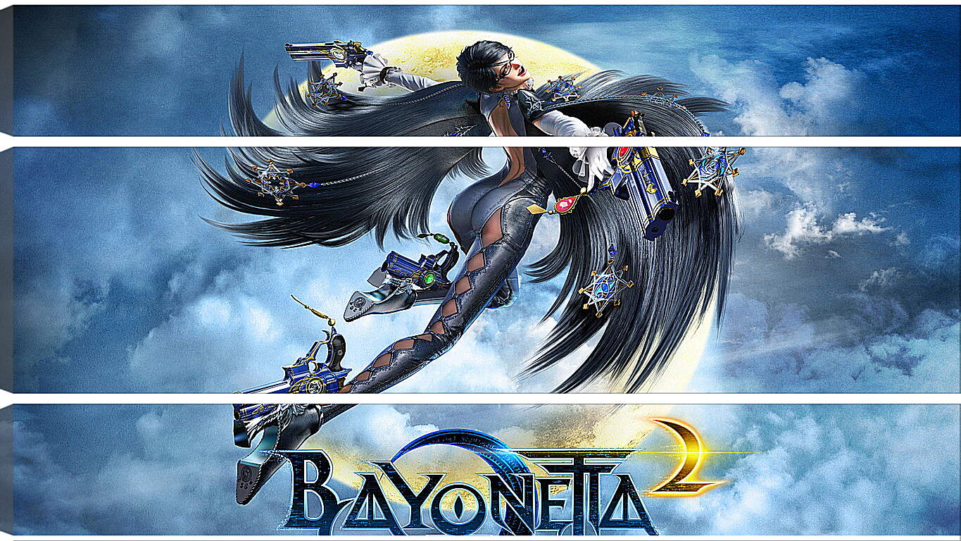 Модульная картина - bayonetta, 2014, game
