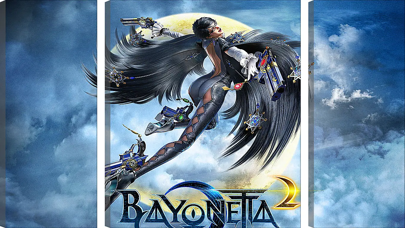 Модульная картина - bayonetta, 2014, game
