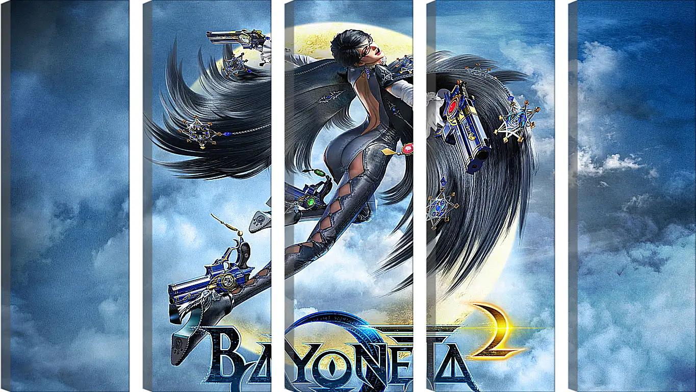 Модульная картина - bayonetta, 2014, game
