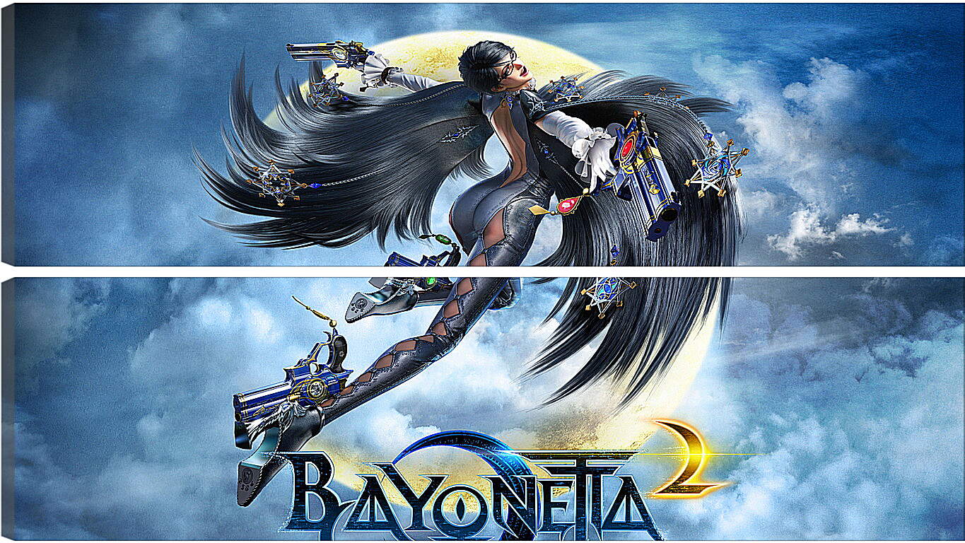 Модульная картина - bayonetta, 2014, game
