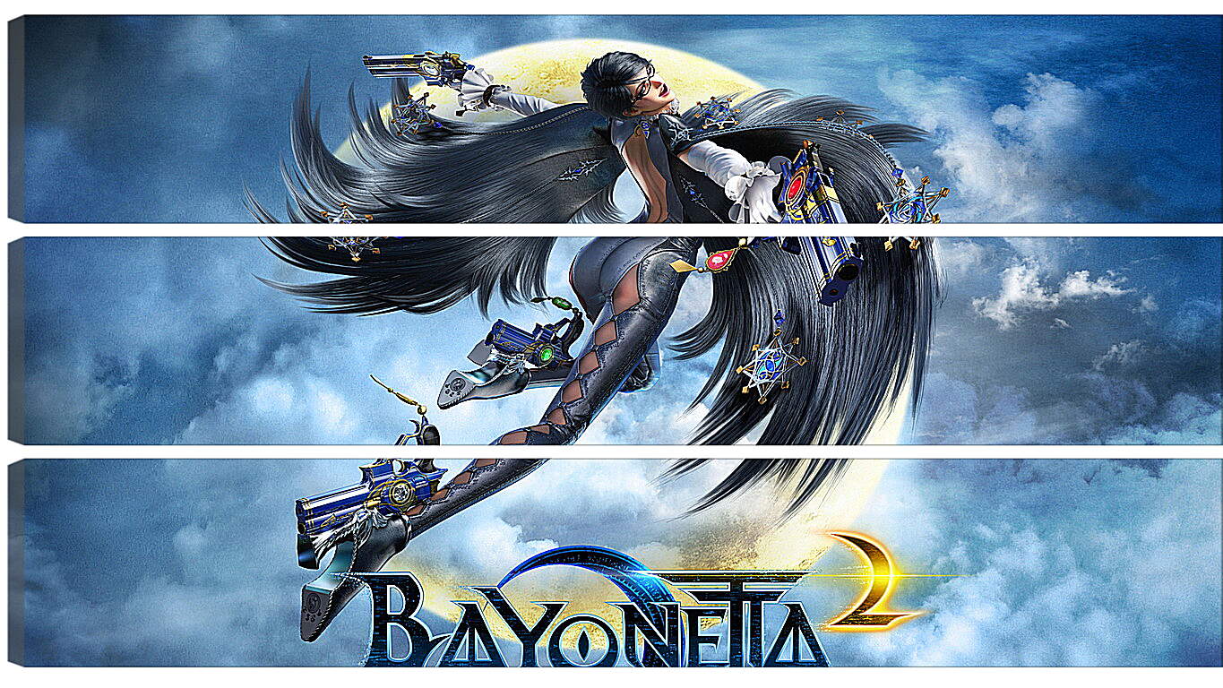Модульная картина - bayonetta, 2014, game
