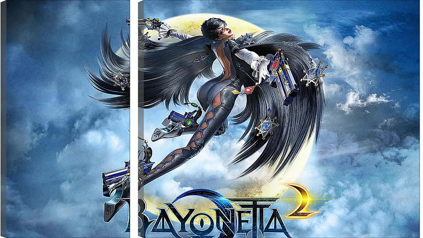 Модульная картина - bayonetta, 2014, game
