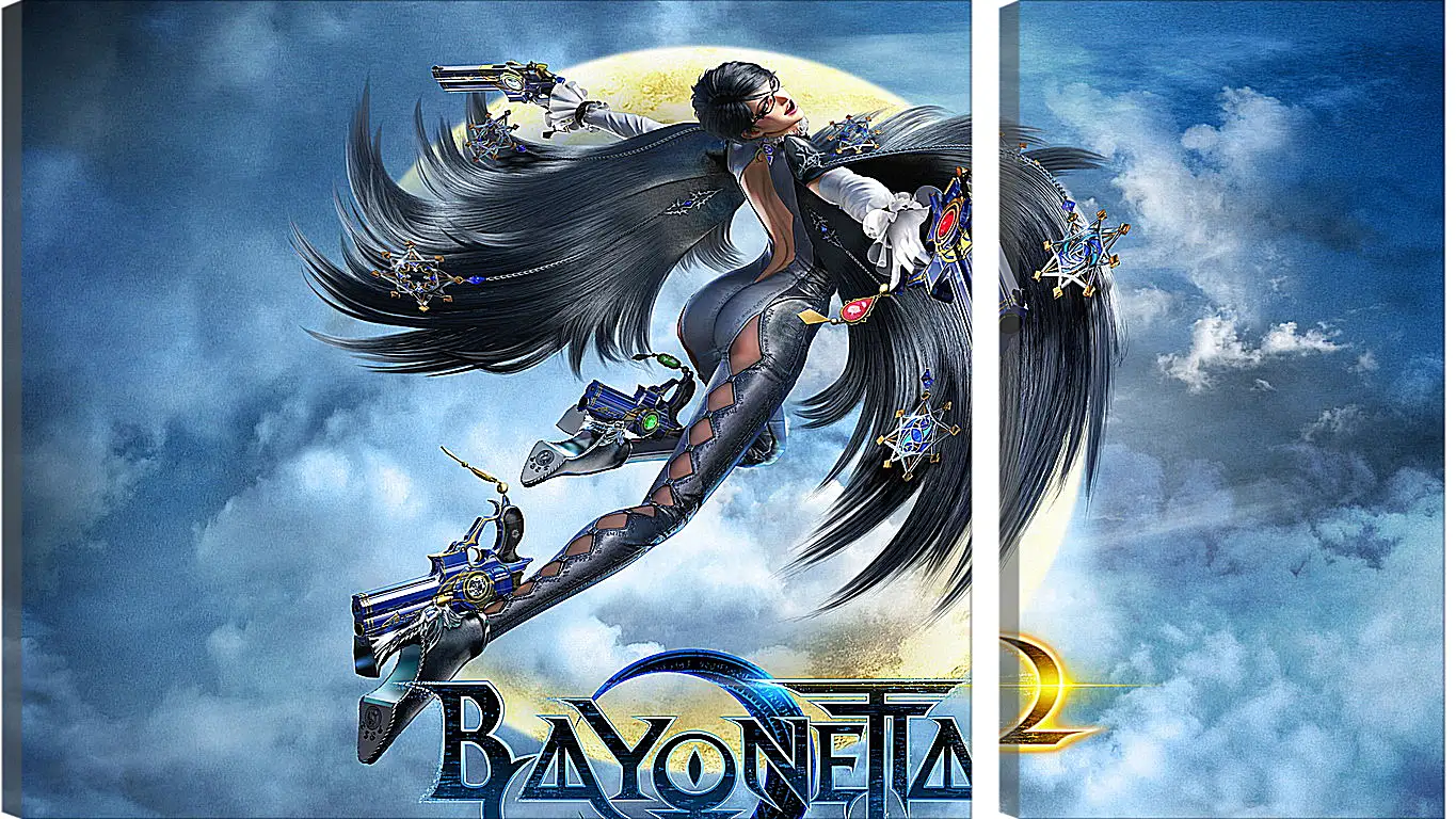 Модульная картина - bayonetta, 2014, game
