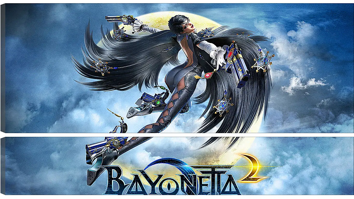 Модульная картина - bayonetta, 2014, game
