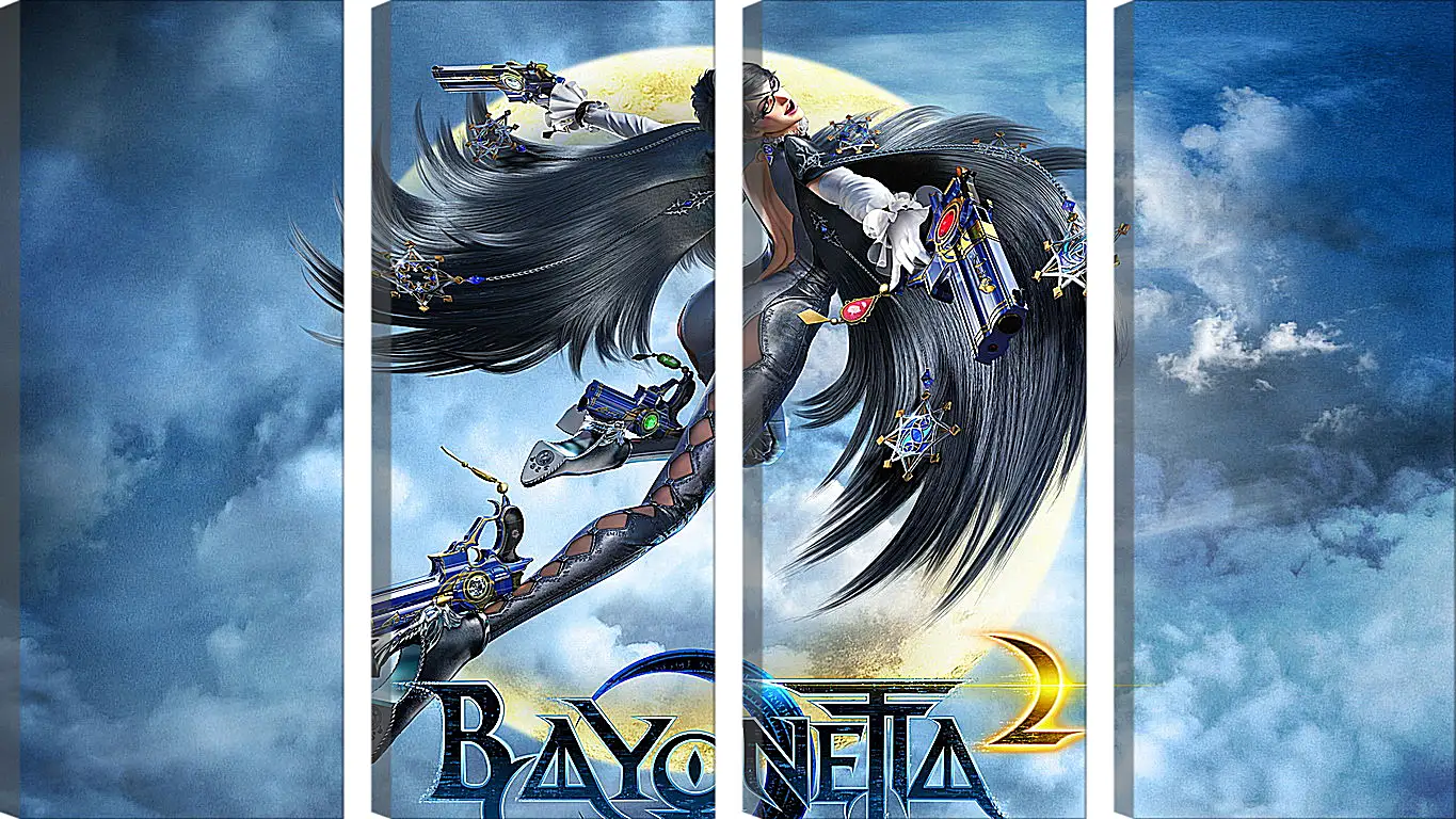 Модульная картина - bayonetta, 2014, game
