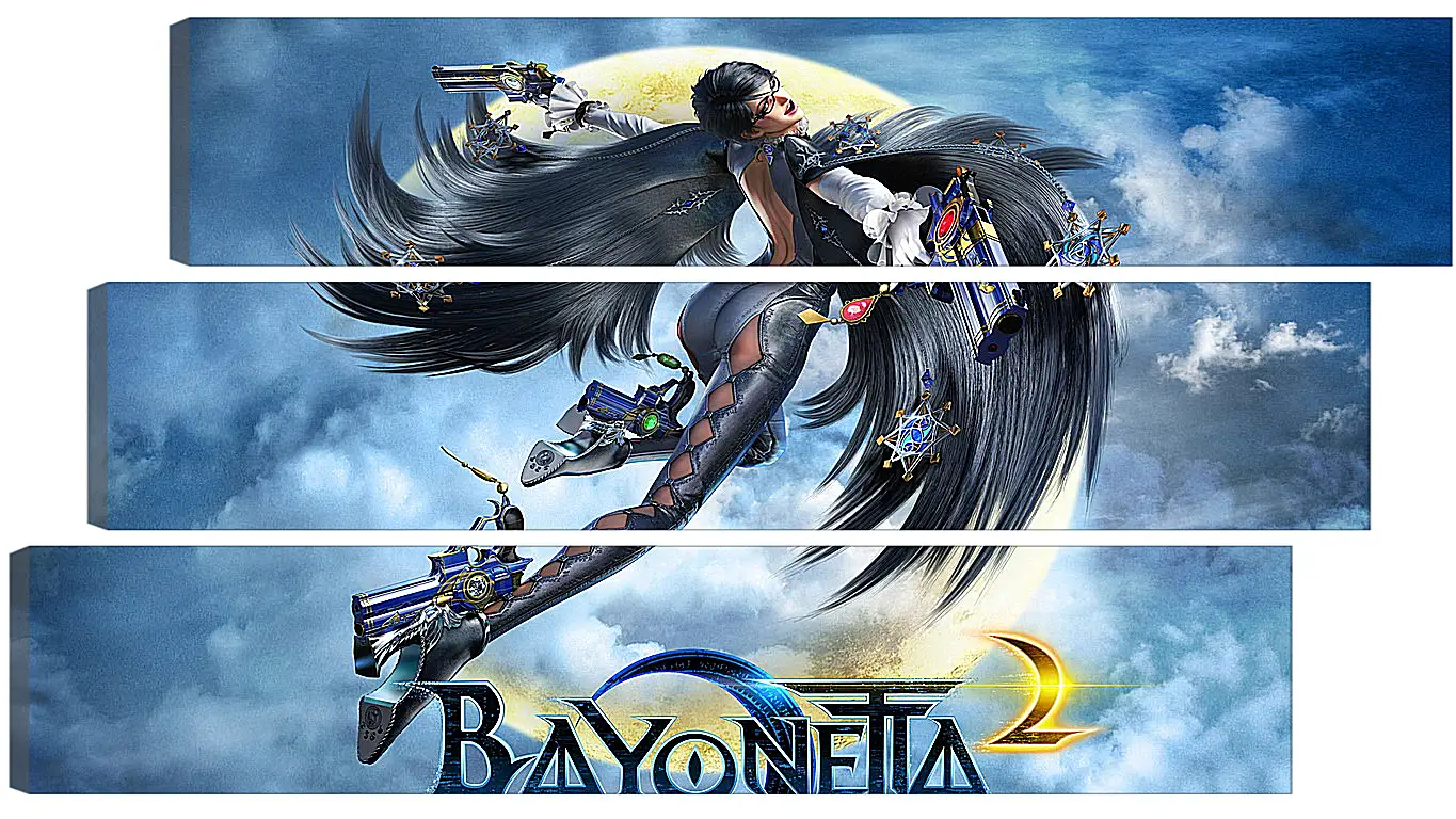 Модульная картина - bayonetta, 2014, game
