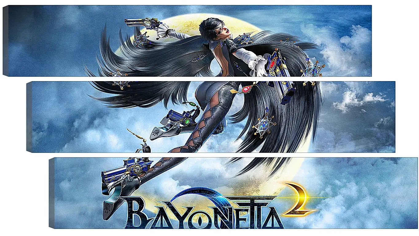 Модульная картина - bayonetta, 2014, game
