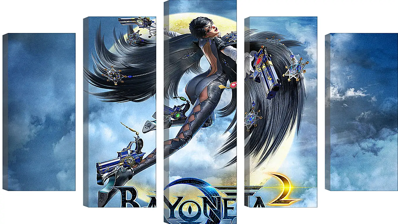 Модульная картина - bayonetta, 2014, game
