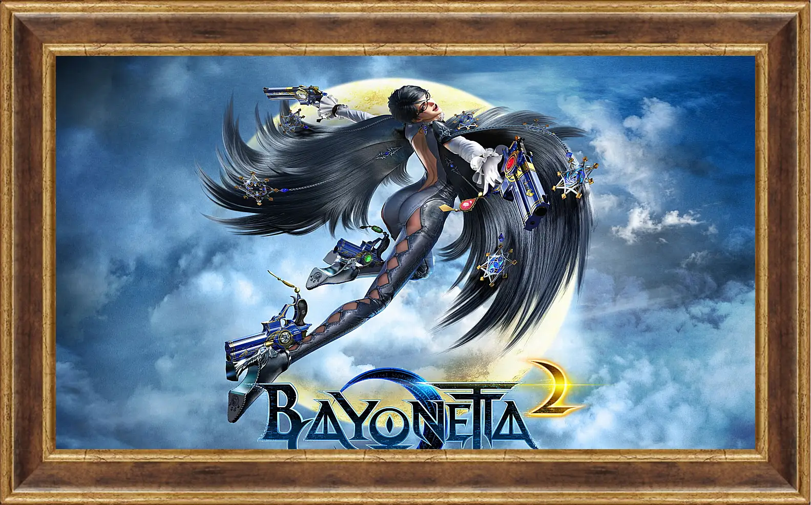 Картина в раме - bayonetta, 2014, game
