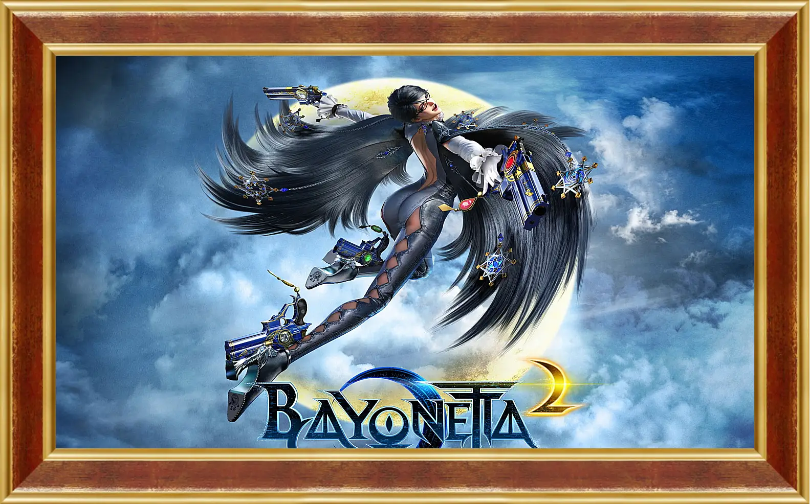 Картина в раме - bayonetta, 2014, game
