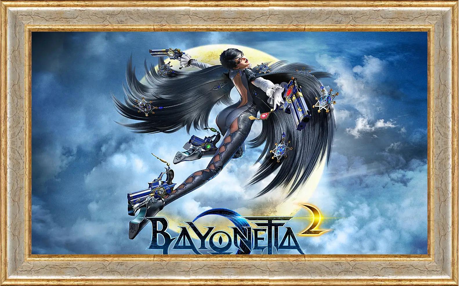 Картина в раме - bayonetta, 2014, game
