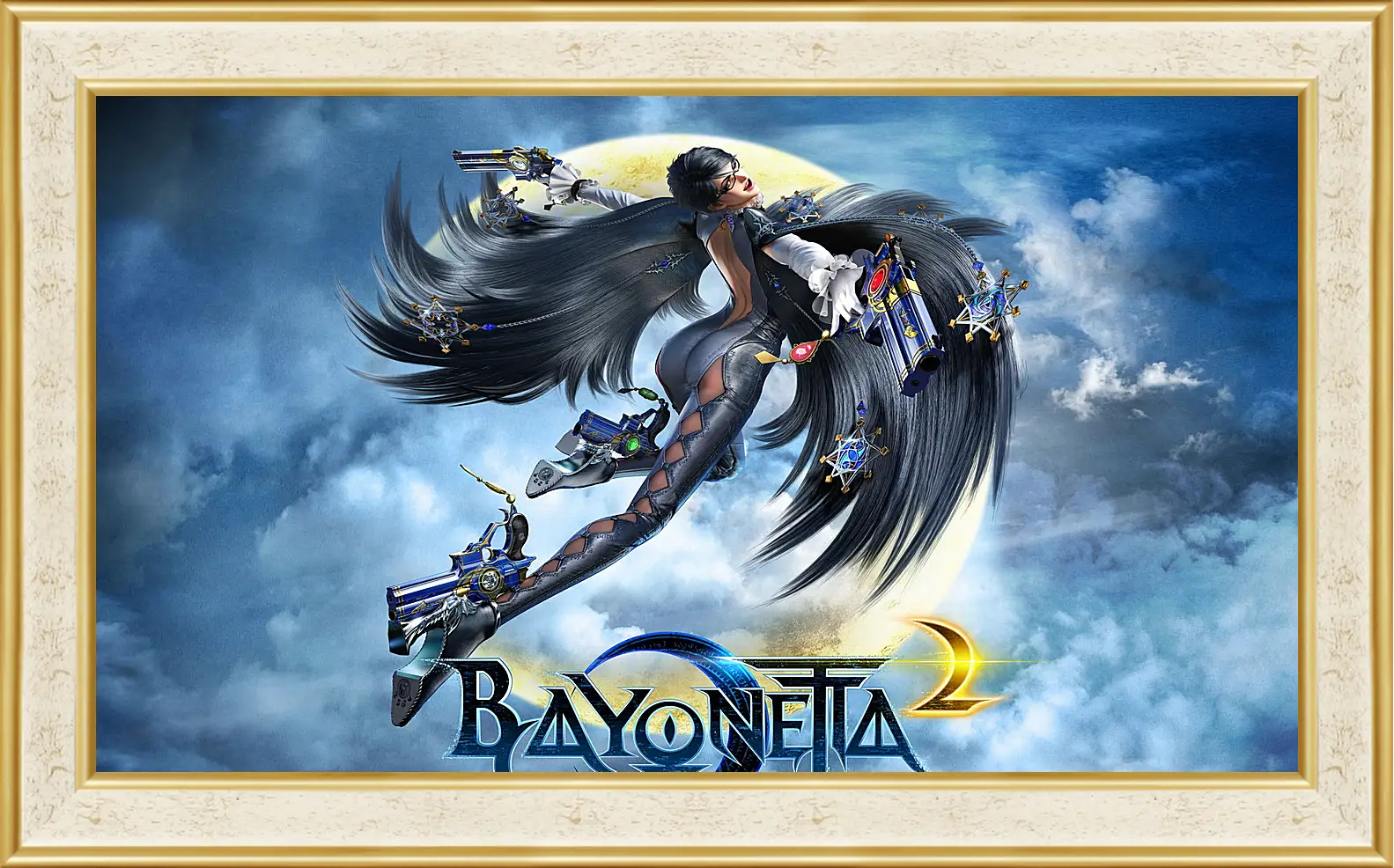 Картина в раме - bayonetta, 2014, game
