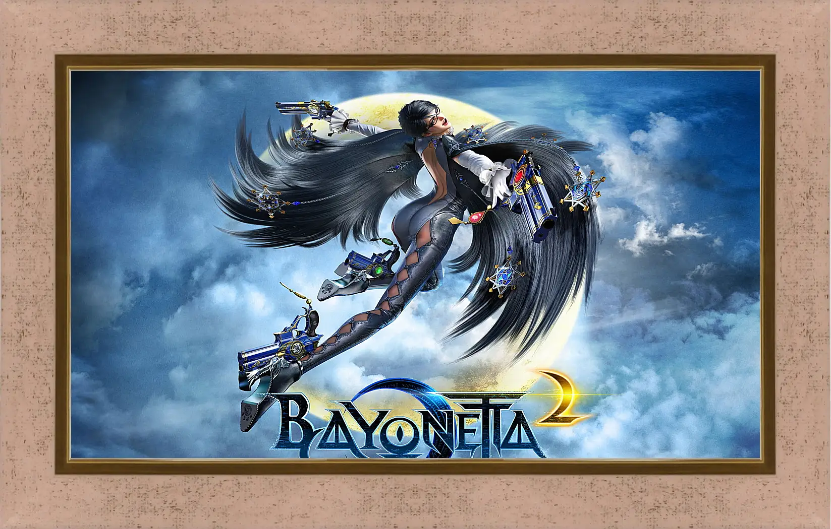 Картина в раме - bayonetta, 2014, game
