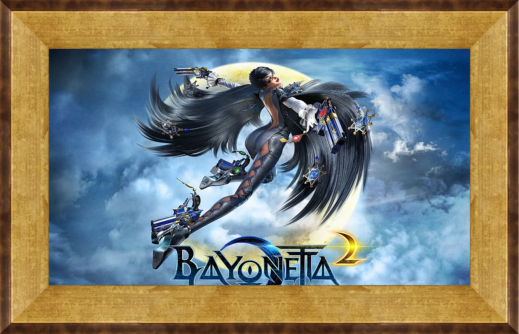 Картина в раме - bayonetta, 2014, game
