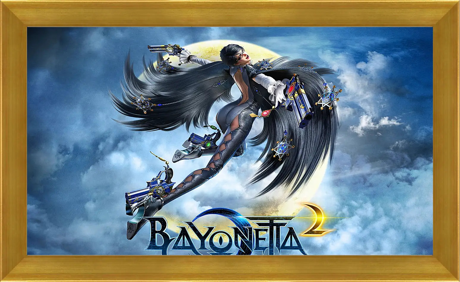 Картина в раме - bayonetta, 2014, game
