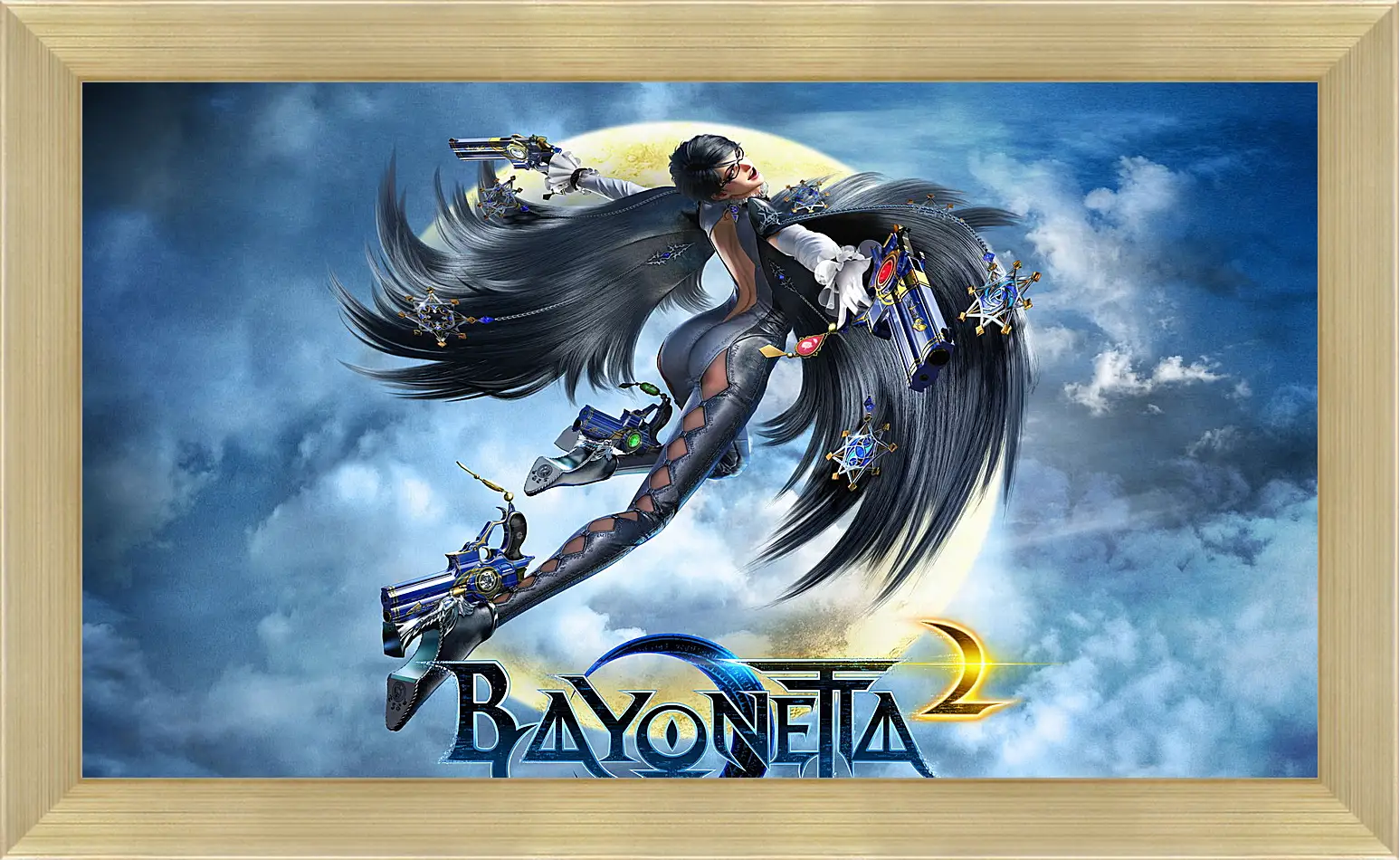 Картина в раме - bayonetta, 2014, game
